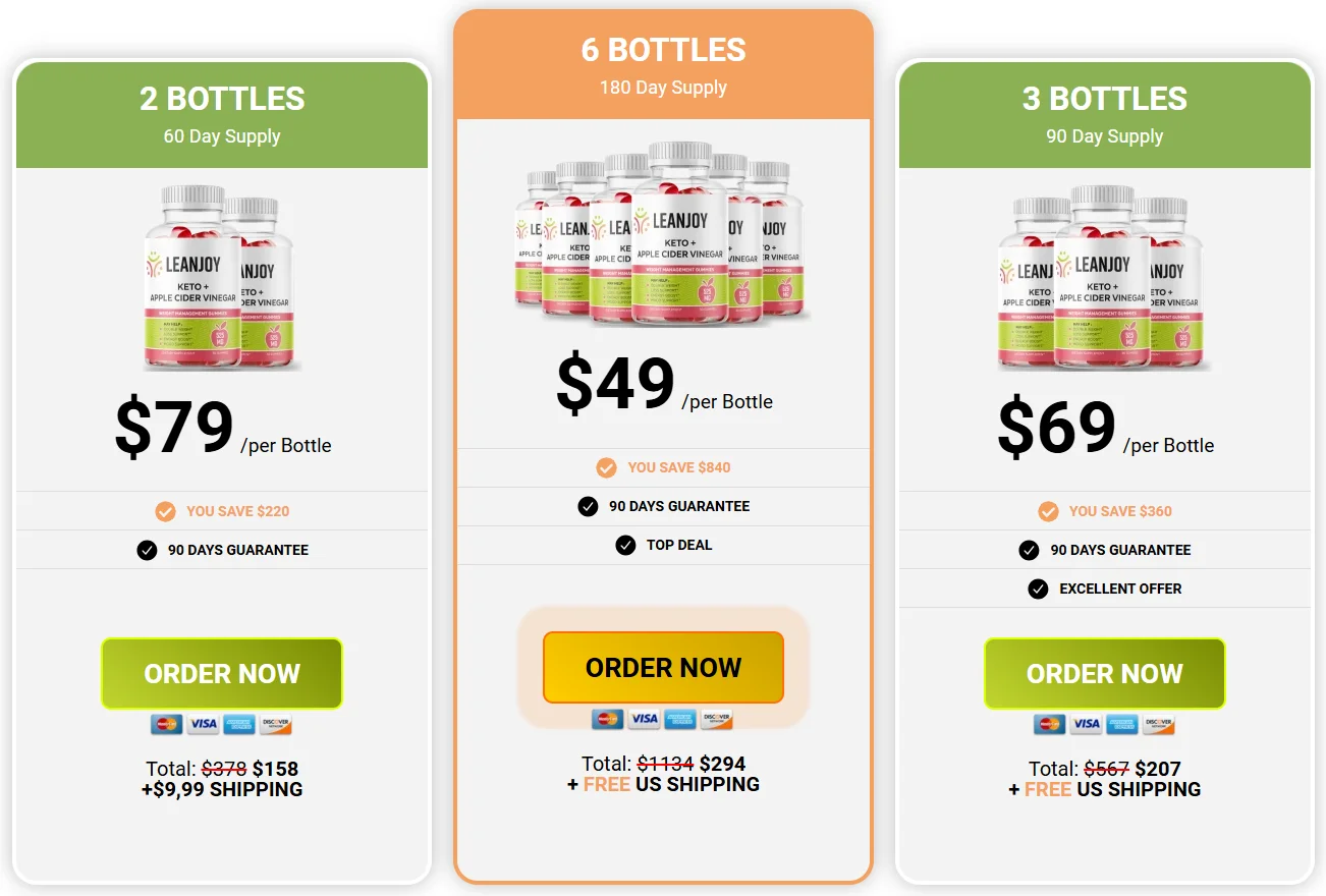 LeanJoy Official Website USA